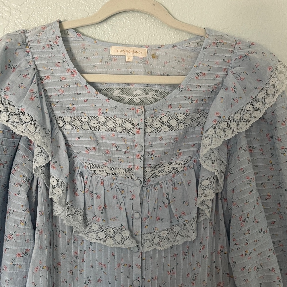 LoveShackFancy Ruffle top - Picture 3 of 9